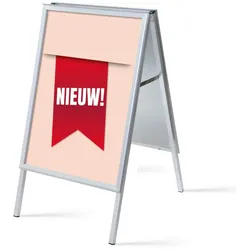 SHOWDOWN Displays Showdown Kundenstopper - DIN A1 - Komplett-Set - Nieuw Niederländisch - Rot/Schwarz