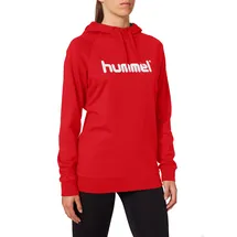 hummel GO Baumwoll Logo Hoodie Damen true red XL