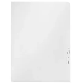 Leitz Sichthüllen 4005 Standard DIN A5 transparent genarbt 0,13 mm, 100 St.