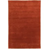 Morgenland Nova - Gabbeh Teppich - Loribaft Perser«, quadratisch, 1,5 mm Höhe, Flachgewebe rot - 300x200 cm