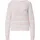 Comma, Gestreifter Strickpullover im Relaxed Fit Pink/Weiß M