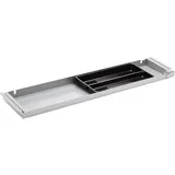 TecLines TecLines, TUS006A Unterbau Schublade 186mm tief L, abschließbar, silber