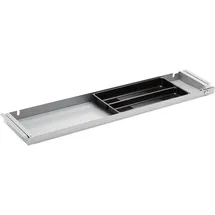 TecLines TecLines, TUS006A Unterbau Schublade 186mm tief L, abschließbar, silber