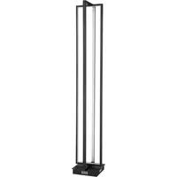 GLOBO LED-Stehleuchte Flips Schwarz/Opal max. 43 Watt