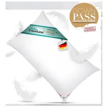 Bach's Betten Welt Canada Daunenkissen Plus 40 x 80 cm Weiß