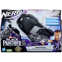 Black Panther Marvel Vibranium Strike Nerf Gauntlet mit 3 Nerf Darts, Rollenspiel Super Hero Spielzeug