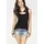 MELROSE Spitzentop Schwarz 38