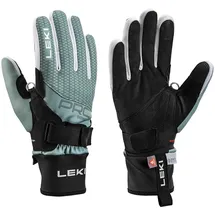 Leki PRC ThermoPlus Shark Langlaufhandschuhe Schwarz/Grün 7,5