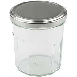 DR.OETKER Einmachglas mit Schraubdeckel 0,324 Liter Vorratsglas