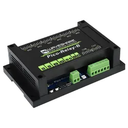 Waveshare Industrielles 8-Kanal Relaismodul für Raspberry Pi Pico: Erweiterte Schutzfunktionen