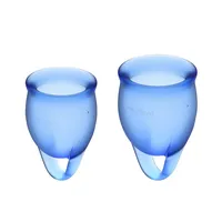 Satisfyer Menstruationstasse Set 15 & 20 ml 2 St.