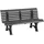 Blome Helgoland 150 x 64 x 80 cm anthrazit