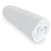 AM Qualitätsmatratzen Organic Cotton Matratzenbezug allergikergeeignet 180 x 200 cm weiß