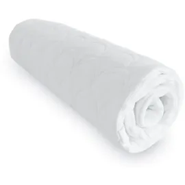 AM Qualitätsmatratzen Organic Cotton Matratzenbezug allergikergeeignet 180 x 200 cm weiß