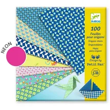 Djeco Origami Papiersammlung Natsu 100 Blatt 20x20 cm