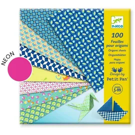 Djeco Origami Papiersammlung Natsu 100 Blatt 20x20 cm