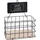 Spetebo Metall Aufbewahrungskorb schwarz 20 x 20 x 24 cm