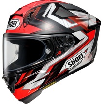 Shoei X-SPR Pro Escalate, Integralhelm - Schwarz/Rot/Grau - S