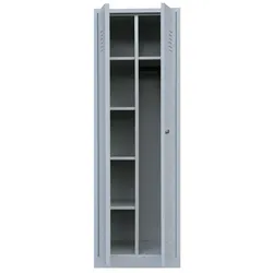 Spind Kleider-Wäsche-Schrank Kleiderspind 2-türig 180x50x50cm 510700