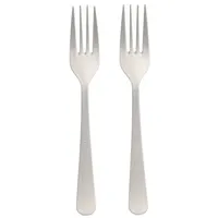 Papstar "Circulware by Haval" Mehrweg-Gabeln PP-MF 19 cm weiss "Gaia" extra stabil