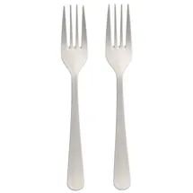 Papstar "Circulware by Haval" Mehrweg-Gabeln PP-MF 19 cm weiss "Gaia" extra stabil