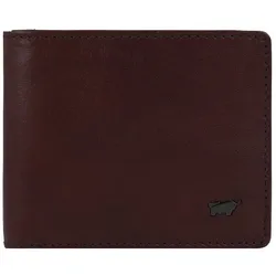 Braun Büffel Country Geldbörse RFID Leder 11 cm mit Geldscheinklammer  braun