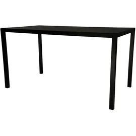 jan kurtz Aria Gartentisch 140 x 80 x 75 cm Schwarz/Grau