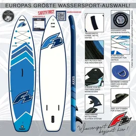 F2 SUP Stand Up Paddle Board Axxis 354 cm Blau