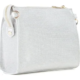 Valentino Chiaia Umhängetasche Polyurethan Silver