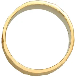 KUZZOI Ring Herren Bandring Organic Struktur 925 Silber