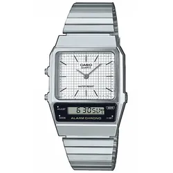 Casio AQ-800E-7AEF Vintage Edgy Armbanduhr Weiß
