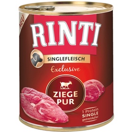 Rinti Singlefleisch Exclusive Ziege Pur 6 x 800 g