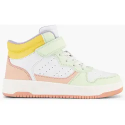 Hoher Sneaker - Damen - weiß
