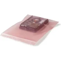 TransPak PE-Beutel, antistatisch, 200 x 250 mm, mit Druckverschluss,