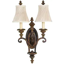 Elstead Lighting Feiss FE-DRAWING-ROOM2 - Wandleuchte DRAWING ROOM 2xE14/60W/230V - Bronze