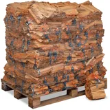 HEIZFUXX Kaminholz Blue 18cm, 288 kg, (Palette, 96-St) 288 kg