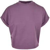 URBAN CLASSICS Cropped T-Shirts in duskviolet, M