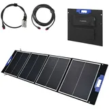 Carbest Faltbares Solarpanel SC200 200W - Solarmodul tragbar für Camping Outdoor