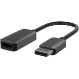 Belkin HDMI/DisplayPort-Adapter DP 1.2 auf HDMI 2.0 0,22 m Schwarz