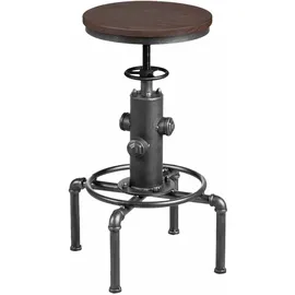 Costway Barhocker 59,5–75 cm Schwarz