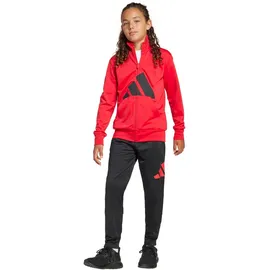 adidas Essentials Climacool Trainingsanzug J BL TR TS 205 JC9713 - pure ruby/black,