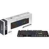 MSI Vigor GK-41 LR Gaming Keyboard verkabelt - Tastatur - hintergrundbeleuchtet