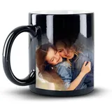 Tasse Selbst Individuell Gestalten/Zaubertasse/Fototasse/Personalisierbar mit Eigenem Foto 330 ml Bedrucken/Fototasse/Geschenk für Frauen & Männer (Magic Mug Color Changing Heat Sublimation Mug Cup)