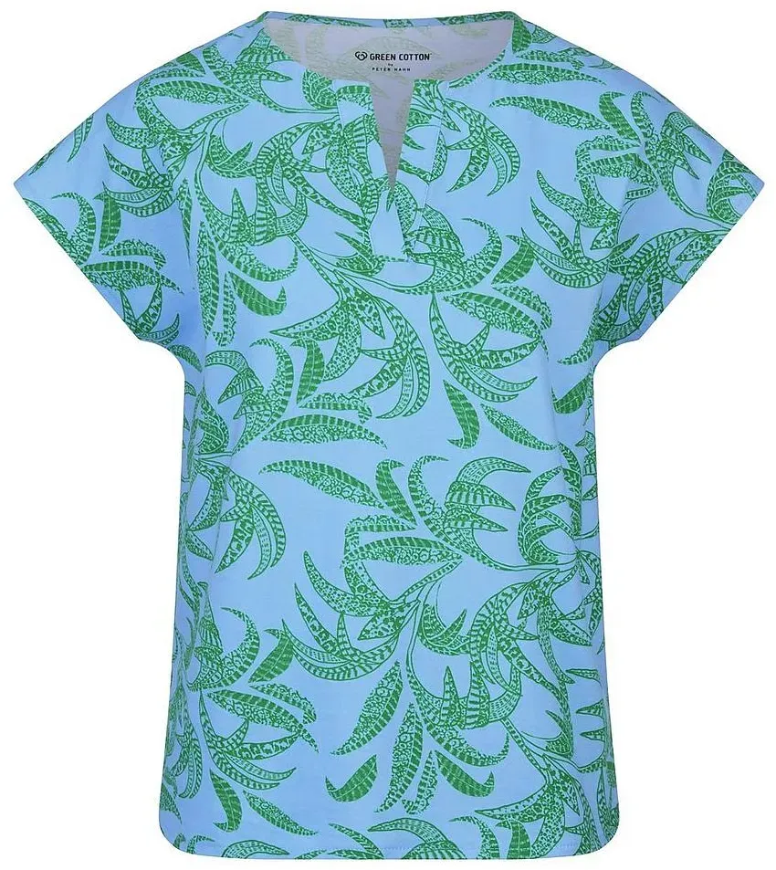 Shirt Asta Green Cotton blau, 42
