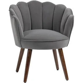 Homcom Esszimmerstuhl mit Weichem Sitzkissen 66 x 66 x 78,5 cm