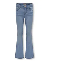 Only Kogroyal LIFE REG FLARED Pim020 Noos Jeans, Light Blue denim), 134 EU - 134