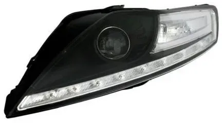 Klarglas-Scheinwerfer FORD MONDEO (2008+) - schwarz
