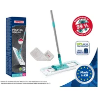 Leifheit Bodenwischer Profi XL micro duo + SUPERDUSTER XL Grau/Türkis