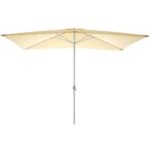 VCM Sonnenschirm eckig 200 x 300 cm Beige