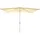 VCM Sonnenschirm eckig 200 x 300 cm Beige